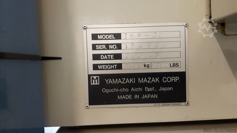 Pionowe centrum obróbcze MAZAK IMPULSE 30 H