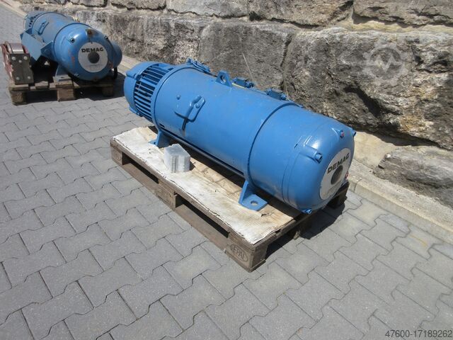 Staaldraadtakel Hijskraan Binnenkraan Demag P Hubwerk Hubwerk 3200KG 3,2to P616 H13 HUB 8m Kran 400V 50Hz