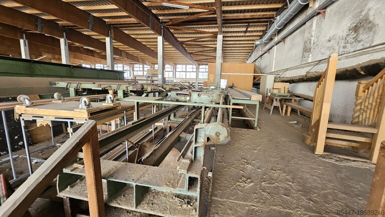 Board formatting line Weinig, Haist h22al