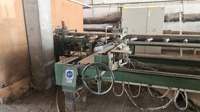 Board formatting line Weinig, Haist h22al
