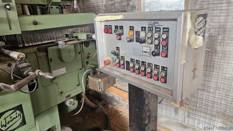 Board formatting line Weinig, Haist h22al