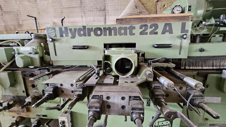 Board formatting line Weinig, Haist h22al