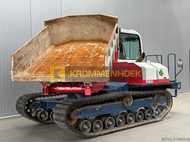 Camión volquete Takeuchi TCR 50
