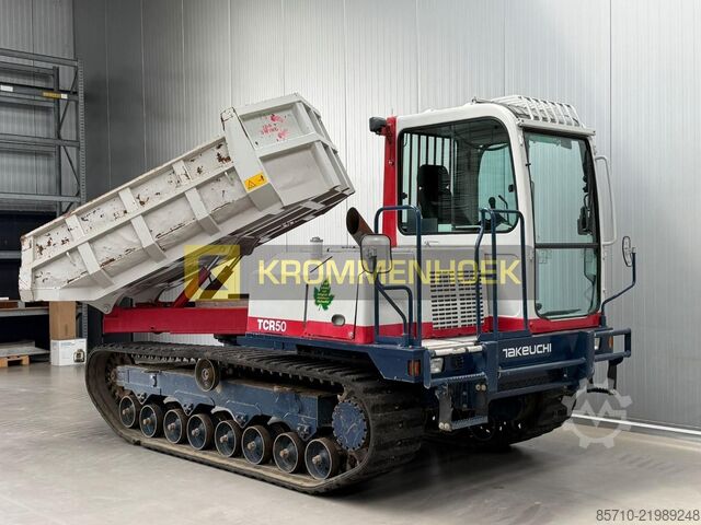 Camión volquete Takeuchi TCR 50