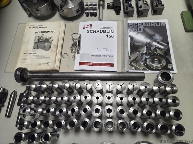 Přesný soustruh Schaublin 150