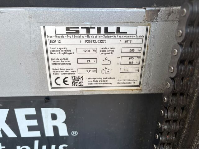 VS-23099 Elektrische compacte stapelaar Still EXV12 STILL EXV12