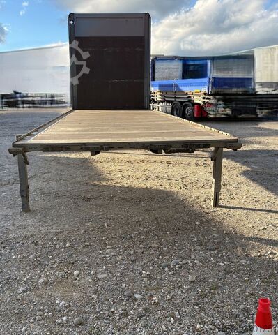Piattaforma con cassone intercambiabile Krone BDF 7,82m Plattform flach 150mm