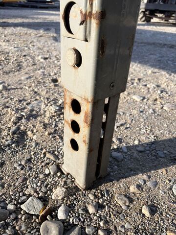 Piattaforma con cassone intercambiabile Krone BDF 7,82m Plattform flach 150mm