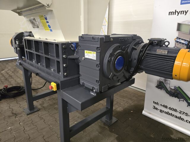 TWOSHAFT SHREDDER GL2180 7.5KW+7.5KW 3E MACHINERY GRABTRADE GL2180 7.5KW+7.5KW