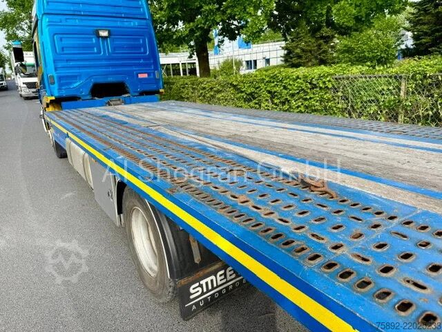 Araba taşıyıcı panelvan Mercedes-Benz Atego 1528 Autotransport Seilwinde/Eu6/Wasserve...