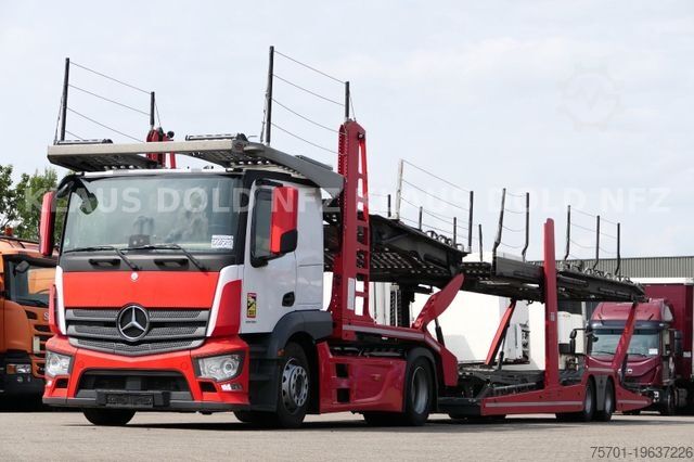 Car carrier truck MERCEDES-BENZ Actros 1846 Autotransporter Lohr Komplettzug