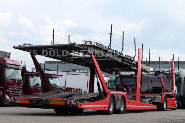 Autószállító teherautó MERCEDES-BENZ Actros 1846 Autotransporter Lohr Komplettzug