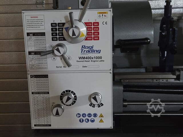 Center lathe Rogi WM400x1000