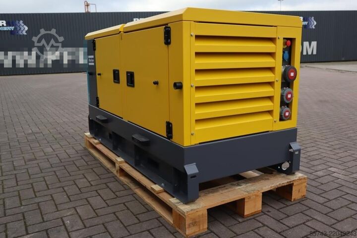 Kruszywo Atlas Copco QAS 40 ST3 Valid inspection, Diesel, 40 kVA