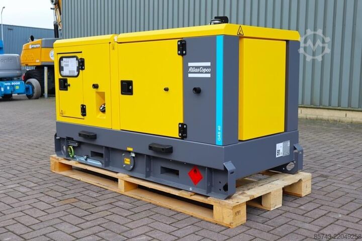 Kruszywo Atlas Copco QAS 40 ST3 Valid inspection,  Diesel, 40 kVA