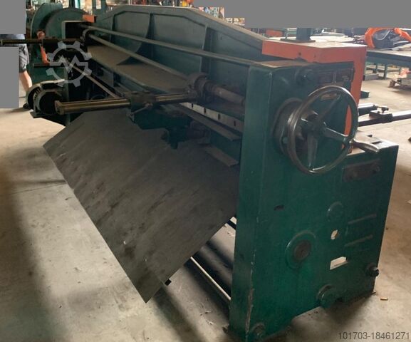 Mechanische schaar Bombled 9G - 2500 mm x 4 mm