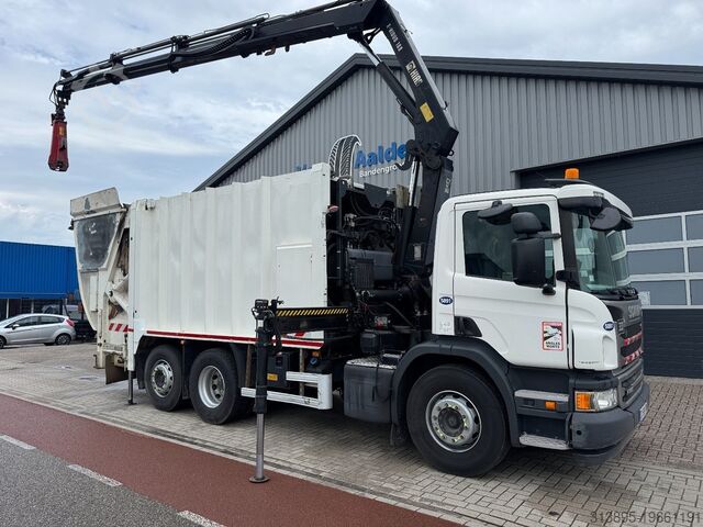Vinç kamyonu Scania P360 6x2, HIAB 188 E-3, SEMAT Evolupac