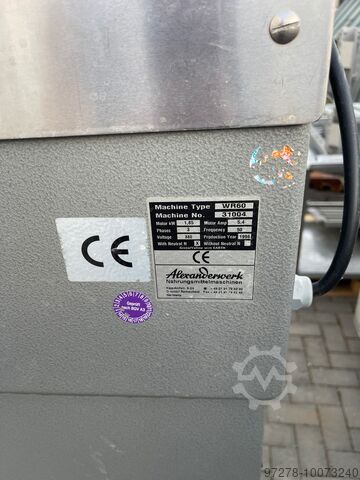 MASZYNA DO CIASTA ALEXANDERWERK WR 60