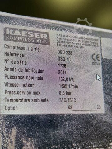Kompresor Kaeser KAESER DSD 238