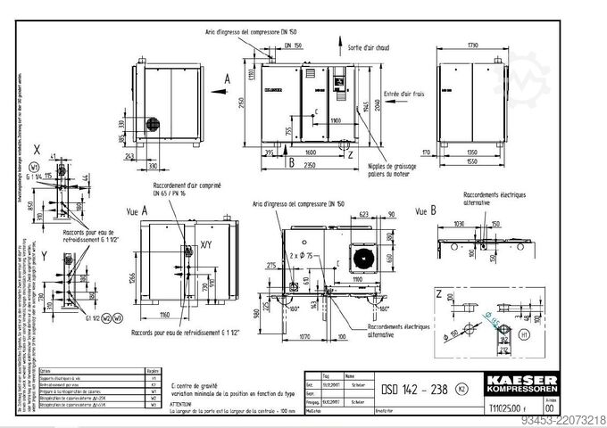 Kompresor Kaeser KAESER DSD 238