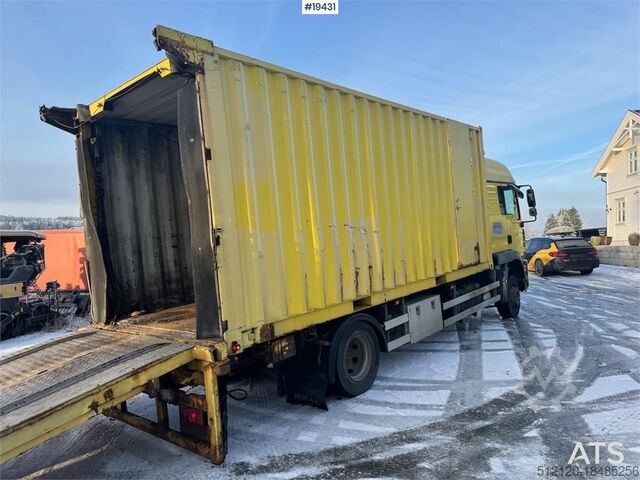 Alváz vezetőfülkével MAN TGM 15.280 Container truck w/ Driving bridges.