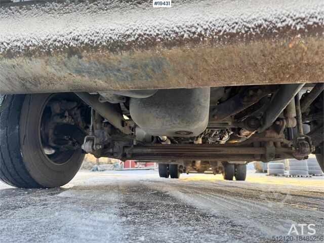 Alváz vezetőfülkével MAN TGM 15.280 Container truck w/ Driving bridges.