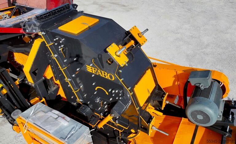 Jednostka krusząca FABO Mobile Impact Crusher Mobile Impact Crusher MIC-100