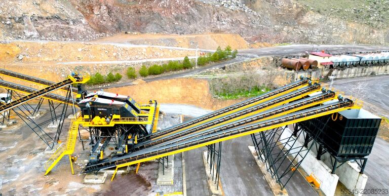 Drticí zařízení FABO Fixed Crusher 500 TPH