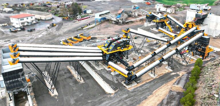 Drticí zařízení FABO Fixed Crusher 500 TPH