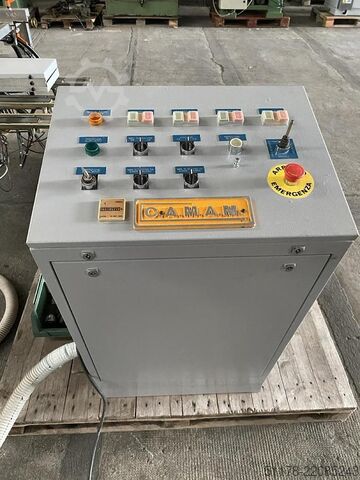 Camam MO3A Speciale CR doppelte horizontale oszillierende Schlitzmaschine mit automatischen Ladern. Camam MO3A Speciale CR