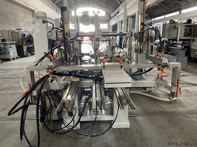 Camam MO3A Speciale CR doppelte horizontale oszillierende Schlitzmaschine mit automatischen Ladern. Camam MO3A Speciale CR