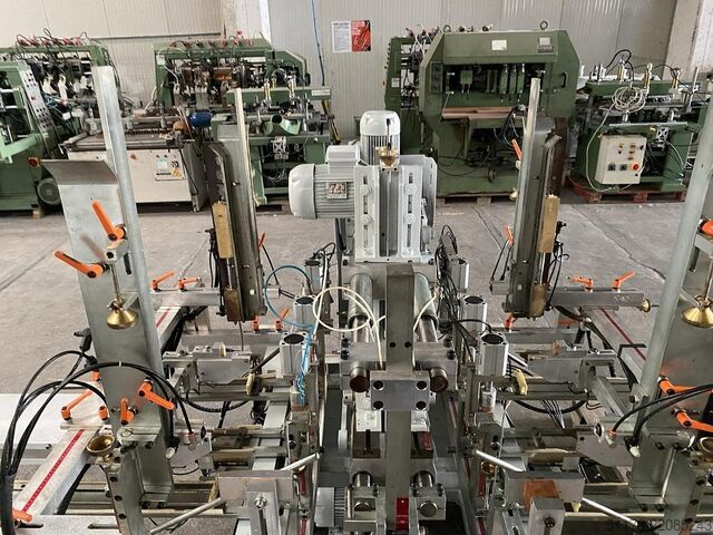 Camam MO3A Speciale CR doppelte horizontale oszillierende Schlitzmaschine mit automatischen Ladern. Camam MO3A Speciale CR