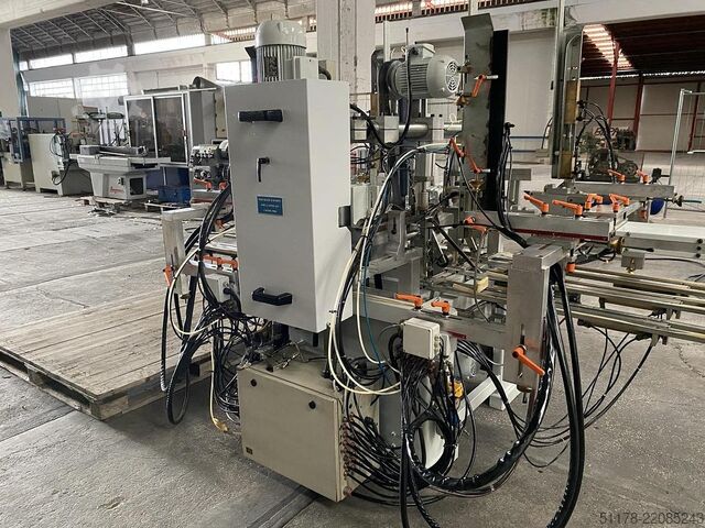 Camam MO3A Speciale CR doppelte horizontale oszillierende Schlitzmaschine mit automatischen Ladern. Camam MO3A Speciale CR