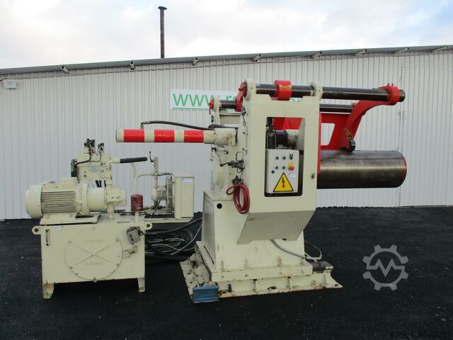 Abwickelhaspel Haspel Abcoiler LASA Bandhaspel Bandanlage 6000 kg x 1250mm  Winder