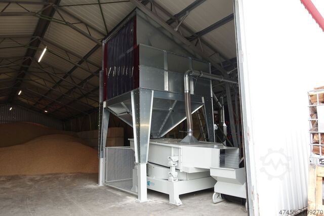 Stationaire zeefinstallatie voor houtpellets S&F GmbH 