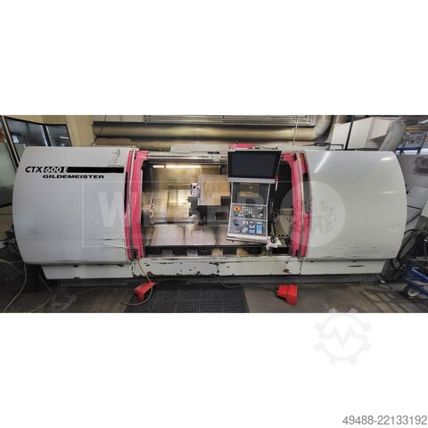 CNC soustružnicko-frézovací centrum Gildemeister CTX 600 E