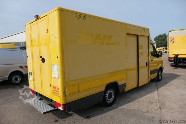 Vrachtwagen met bakwagen mercedes-benz SPRINTER 310 CDI MAXI EURO-5 KOFFER REGALE KAMERA DURCHGANG COC