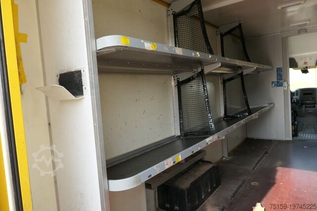 Vrachtwagen met bakwagen mercedes-benz SPRINTER 310 CDI MAXI EURO-5 KOFFER REGALE KAMERA DURCHGANG COC