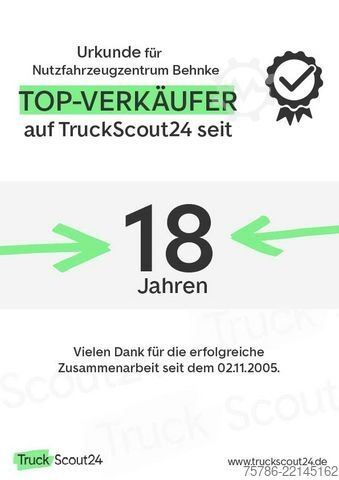 Perdeli panelvan IVECO Daily 72C21 Pritsche/ AC/ Autom./ Luftfederung