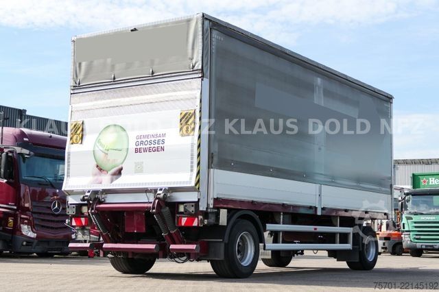 Otvorena prikolica sa ceradom  Galliker ST 2A Durchladesystem Bordwände LBW