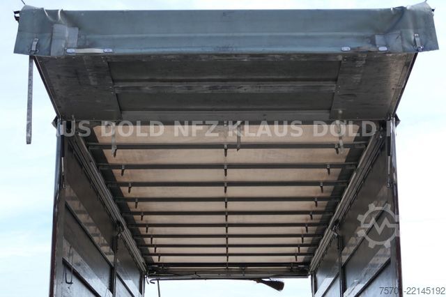 Otvorena prikolica sa ceradom  Galliker ST 2A Durchladesystem Bordwände LBW