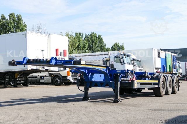 Poluprikolica za izmjenjive sanduke KÖGEL BDF Wechselfahrgestell Liftachse 41,00 t