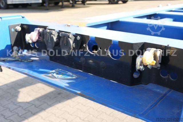 Poluprikolica za izmjenjive sanduke KÖGEL BDF Wechselfahrgestell Liftachse 41,00 t