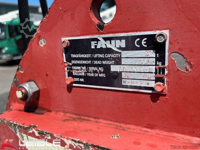 Grue montée sur camion FAUN Tadano*ATF 50-G3*6x6x6*40m Ausleger* 50t*