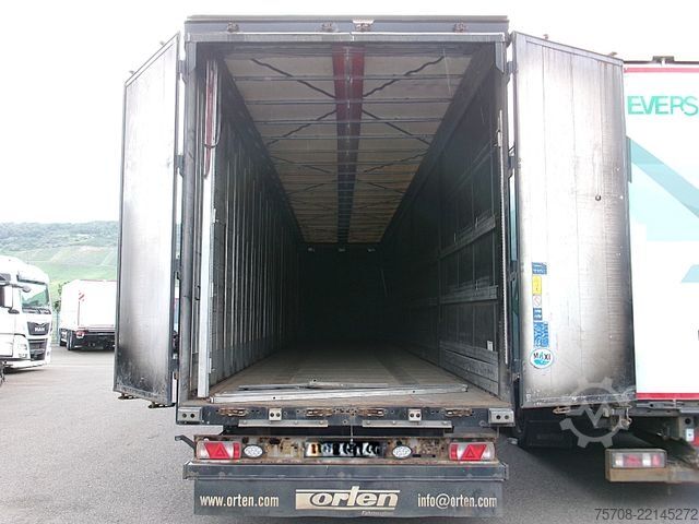 Semi-remorque bâchée KÖGEL Mega Orten SafeServer 2in1*Hubdach*Enteisung*SAF