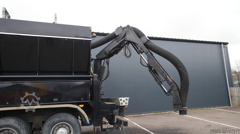Zuigvoertuig Mercedes-Benz ACTROS 4144 8X4 RSP 10M3 SAUGBAGGER SUCTION VACUUM
