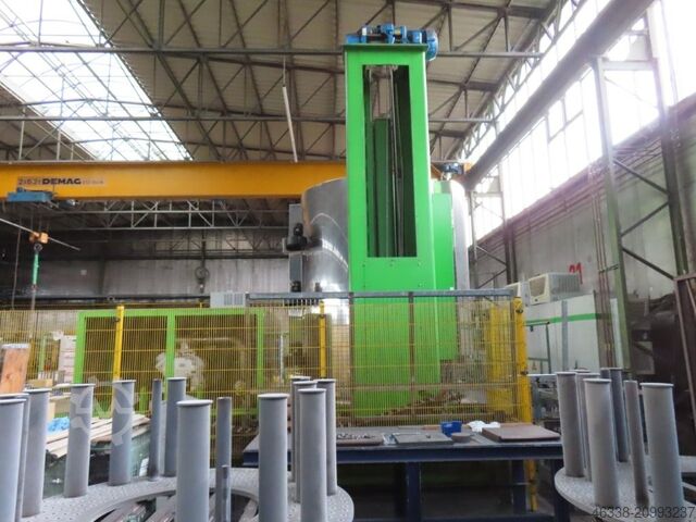 Impulsowa plazmowa instalacja azotująca PLATEG Plasma Technik Grün PulsPlasma PP 800, 2000 x 2900