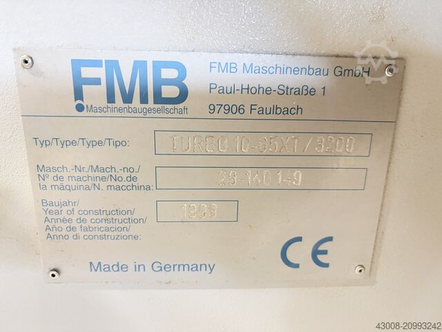 Podajnik prętów FMB Turbo 10-65XT/3200