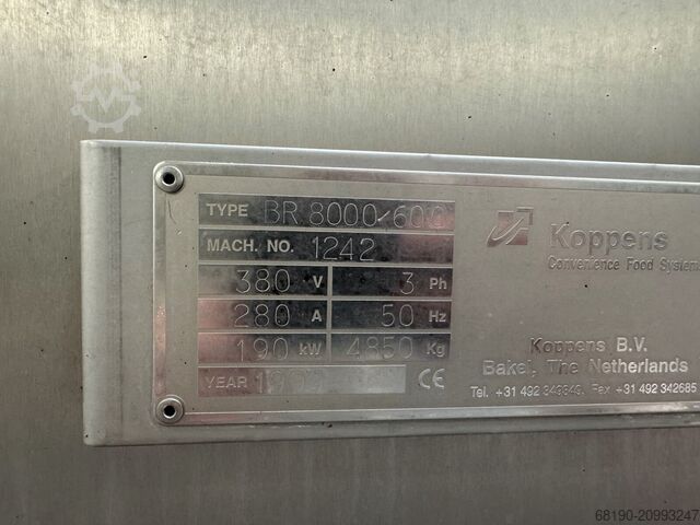 Freidora CFS BR8000/600