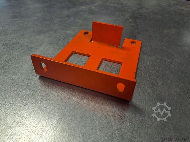 Beugel Agraffe hoek Halter f. Durchschubsicherung / Öffnungsmaß: 52 x 34 mm